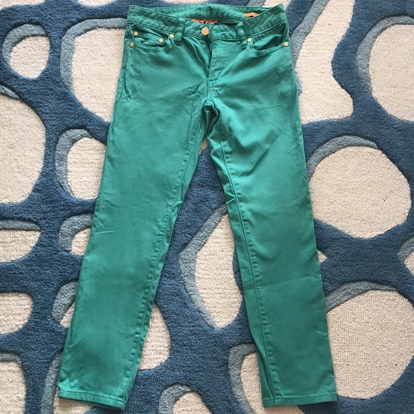 Tory Burch Denim - Tory Burch Alexa Cropped Skinny Jeans